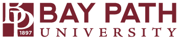 This image says, Bay Path University, in bold maroon