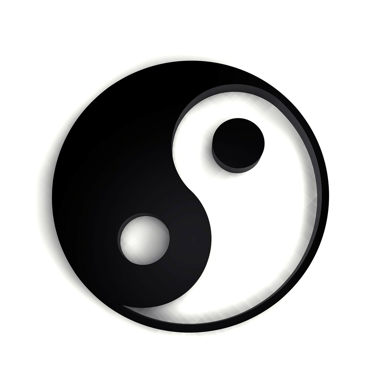 This is an image of the yin-yang symbol.