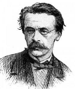 John O’Sullivan, shown here in a 1874 Harper’s Weekly sketch