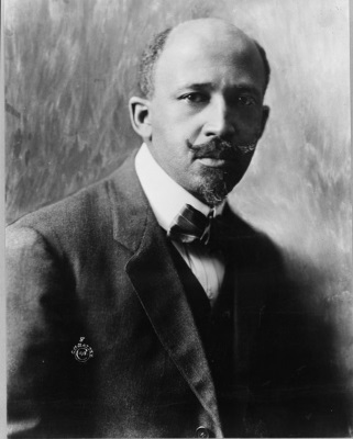 black and white image of W.E.B. DuBois
