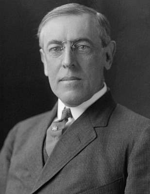 Photograph of Woodrow Wilson